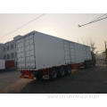 Stainless Steel Box Transport Semi Trailer Tow Truck